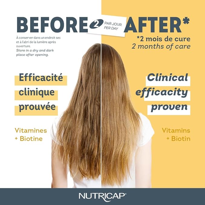 Nutricap Hair & Nail Growth - 180 softgels