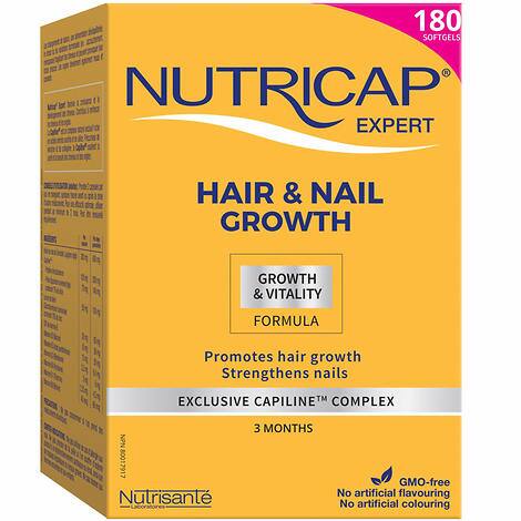 Nutricap Hair & Nail Growth - 180 softgels