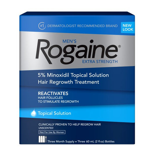 Rogaine® Minoxidil Topical 5% Solution, 3-Pack
